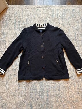 Saint James sweater jacket